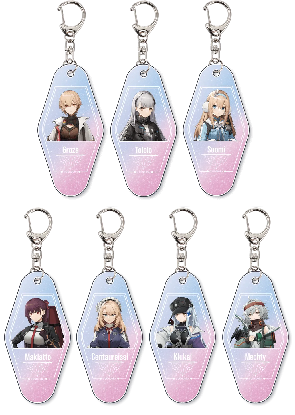 ドールズフロントライン2 ホテルキーホルダー