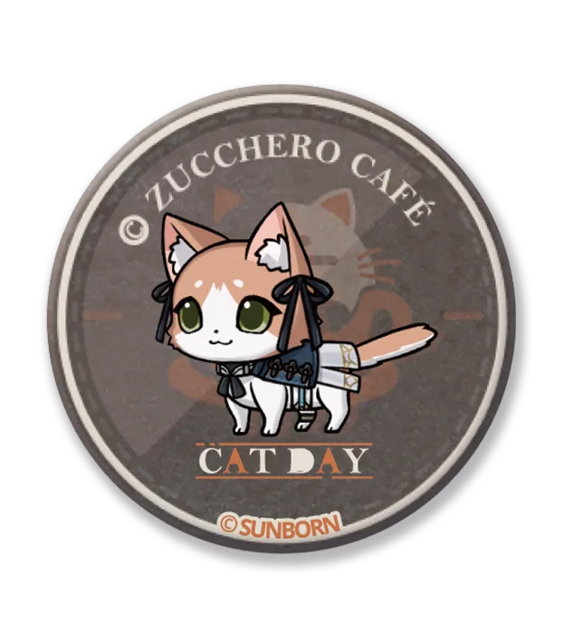 猫スプリングフィールド44mm缶バッジ
