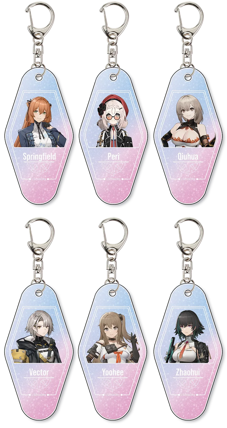 ドールズフロントライン2 ホテルキーホルダー