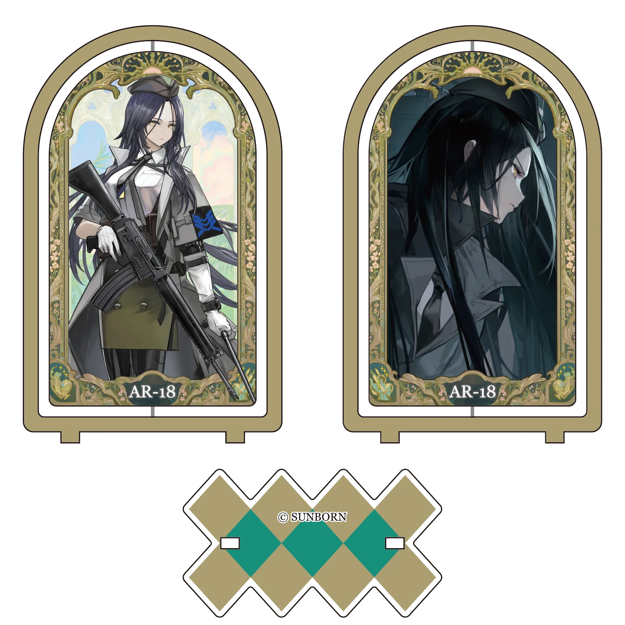 ドールズフロントライン 【巻積核】 アクリル回転スタンド