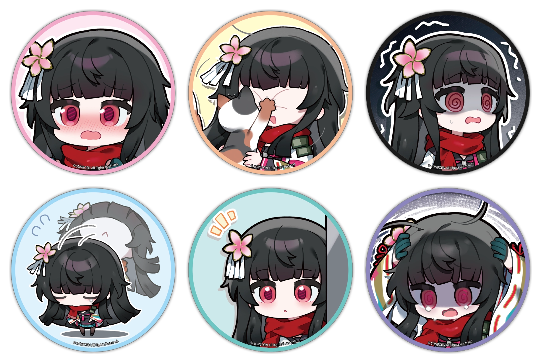 サクラ SDコースター（全6種）