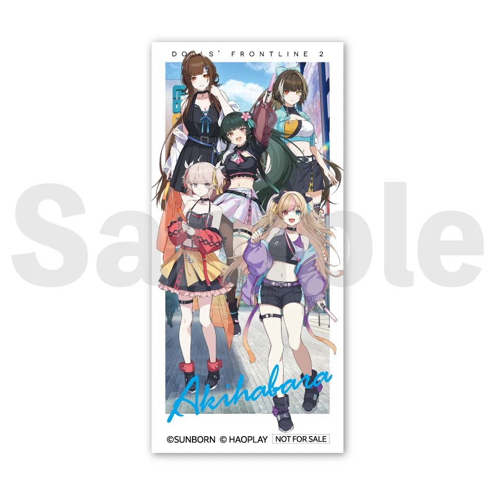 イベント特製の描き下ろしステッカー
